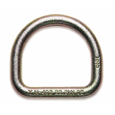 D-Ringe 25mm x22x4,0 MESSING REIN Halbrund Ring D Ring D-Ring D Ringe 10 St 